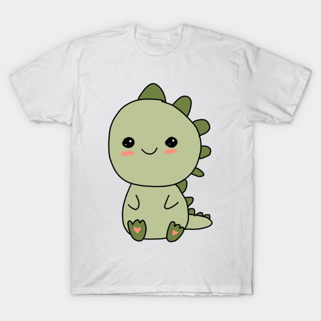 Sweet little dino T-Shirt by Arpi Design Studio